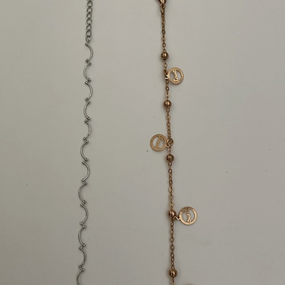 Two ankle bracelets never worn - Picture 1 of 3